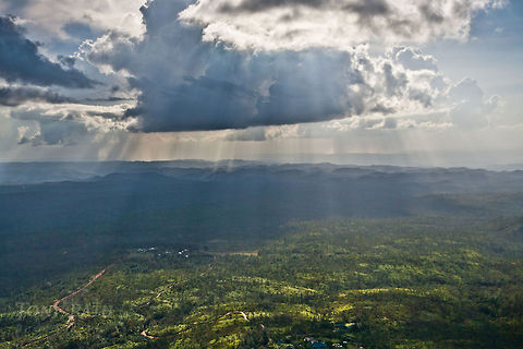Mountain Pine Ridge, Belize Aerial of Mountain Pine Ridge between Caves Branch River  and Hidden Valley Lodge , Belize Belize,Dangriga,Mountain Pine Ridge,aerial