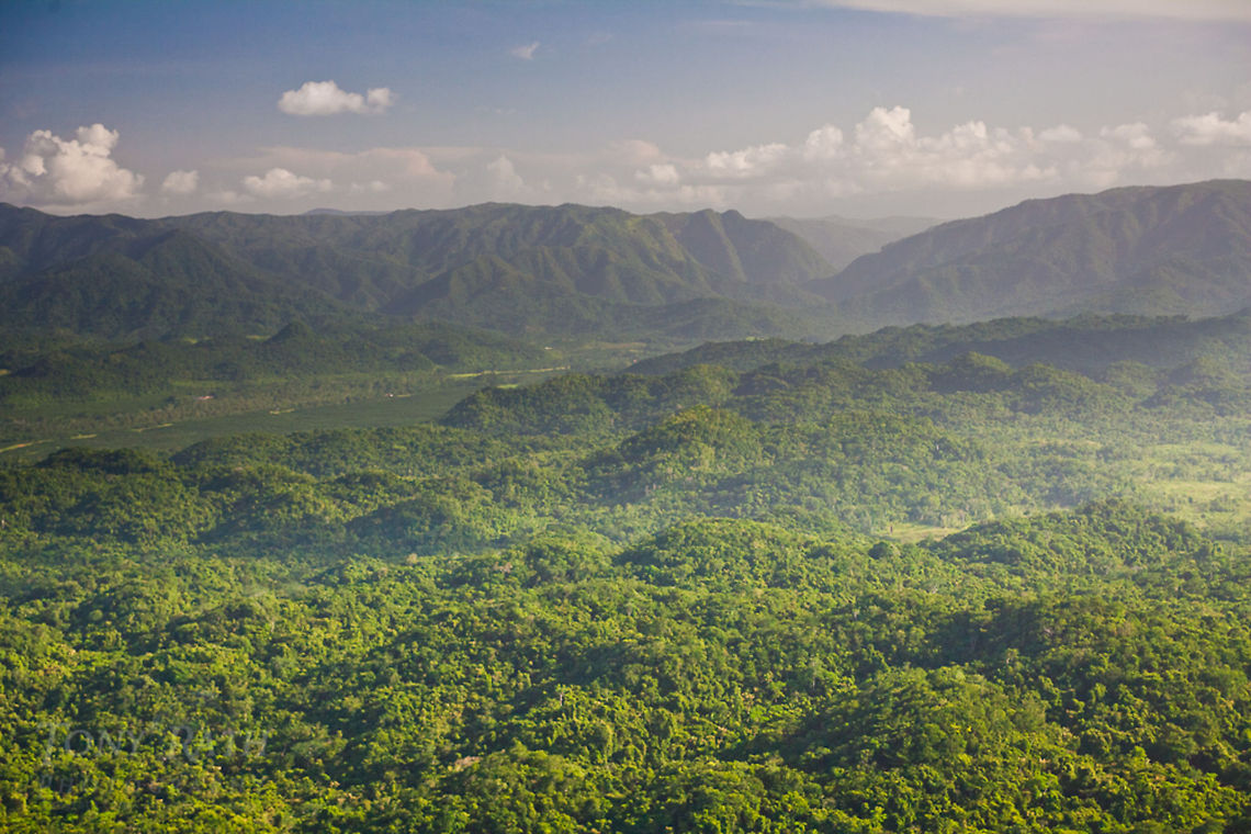 Karst Hills, Belize Karst hills and sleeping giant near 17 Belize,Dangriga,aerial,karst,sleeping giant