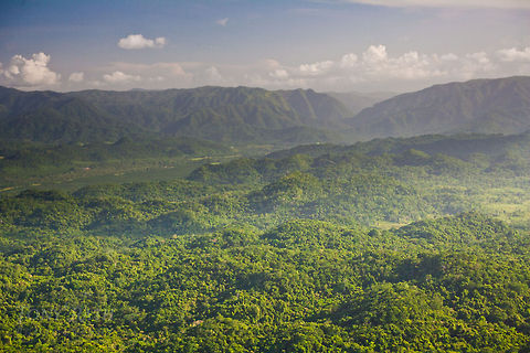Karst Hills, Belize Karst hills and sleeping giant near 17 Belize,Dangriga,aerial,karst,sleeping giant
