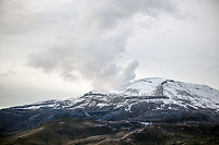 Nevado del Ruiz, Colombia An active volcano at elevation 5,321m. It is notorious for a 1985 event where an eruption led to a mud stream down the flanks of the volcano that would erase the town of Armero (situated a stunning 5,000m lower), leaving 23,000+ death. Especially tragic was that those in the know of it coming, failed to get through to the national and local authorities whom framed it as "scaremongering". Next, as it became absolutely sure that the town would be hit, the town's electricity grid failed, making communication impossible.<br />
<br />
https://en.wikipedia.org/wiki/Armero_tragedy<br />
https://www.jungledragon.com/image/149409/nevado_del_ruiz_lahar_pathway_colombia.html Colombia,Colombia 2022,Fall,Geotagged,South America,Termales del Ruiz,World