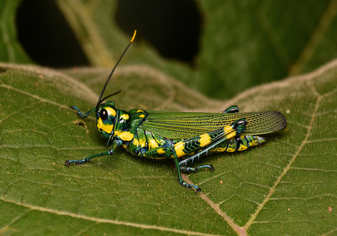 Chromacris icterus, La Isla Escondida, Colombia  Chromacris icterus,Colombia,Colombia 2024,Fall,Geotagged,La Isla Escondida,South America,World