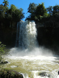 Iguazu falls water level view A view from our boat when cruising the Iguazu waterfalls. Brazil,Iguazu falls,Landscapes,Waterfall