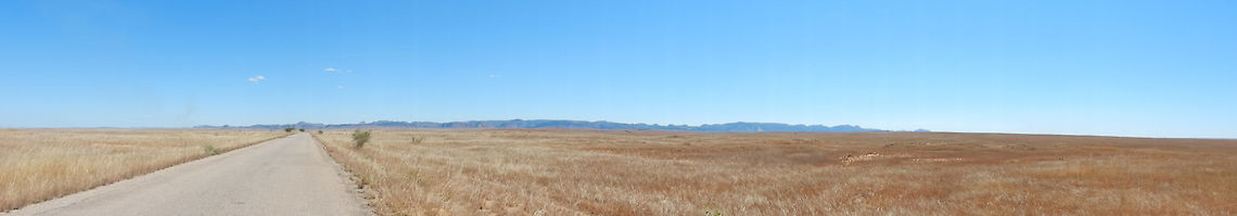The only straight road in Madagascar This road near Ihosy is about the only straight and flat road you will find in the entire county. And it is almost allways empty, as locals cannot afford to drive a car. Unbelievably, you will find locals on foot, walking this road in the desert sun for many hours. Ihosy,Madagascar,Panorama