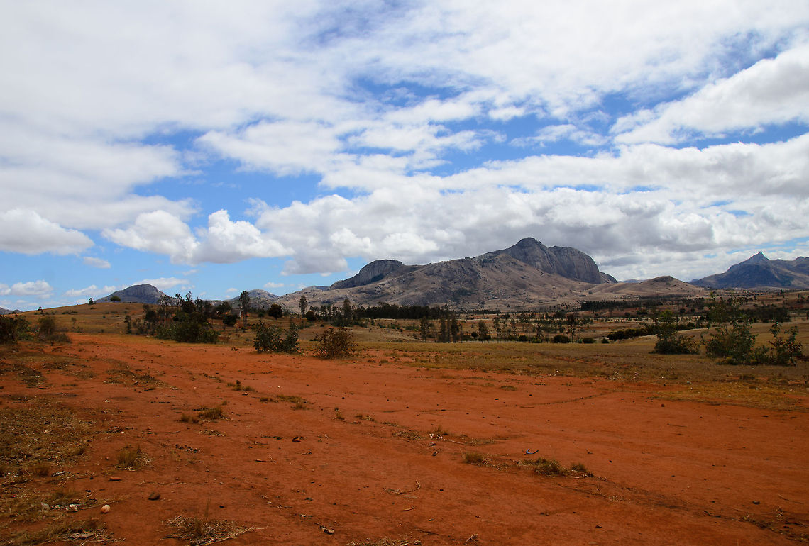 Madagascar, the red island The south-east of Madagascar clearly shows why it is no longer called the green island, instead the red island. Due to slash and burn tactics as well as commercial exploitation, the entire is now a semi-desert, exposing the red clay-like soil. It looks beautiful and ugly at the same time. Geotagged,Ihosy,Madagascar