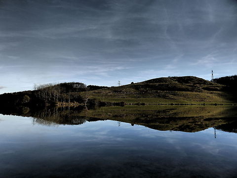 Reflection  France,Geotagged