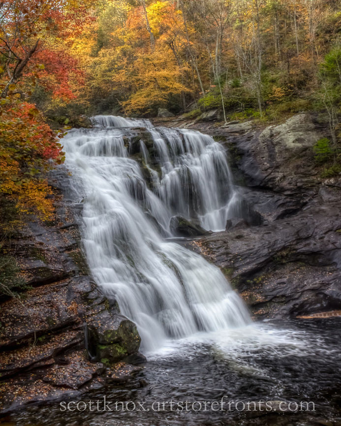 Bald River Falls Monroe County, TN, Fall 2014  Waterfall
