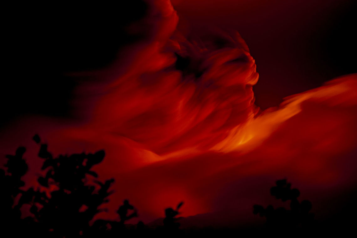 Hell's Gate On December 28th, 2014, Mount Etna produced a so violent as brief eruption with emission of lava and ash. <br />
The high-altitude clouds mixed with ash cloud have created a unique show of its kind. Geotagged,Italy,Winter,cloud,eruption,etna,flames,hell,lava,mount