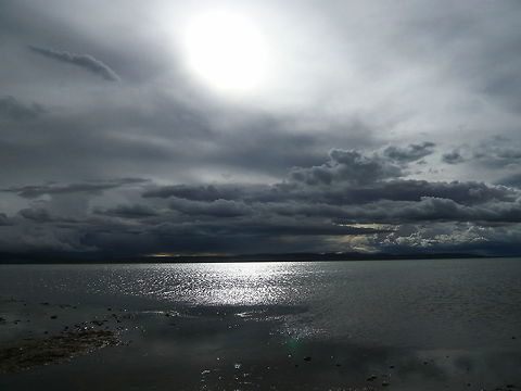 Lake Manasarovar, China  China,Geotagged,Winter