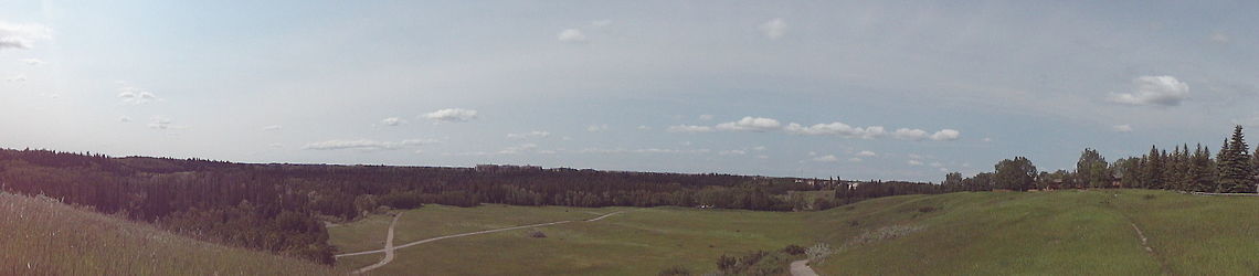 Long plains of wild life.  Canada,Geotagged,Summer