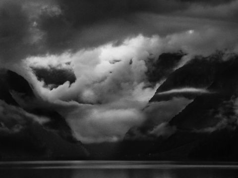 Gloomy darkness and dawning hope.. You would not believe the noise my Dimage 7i made in low light. In 2003 in was state of the art. What a difference. Still like the mood caught on camera. The gloomy darkness and dawning hope.  Geotagged,Norway