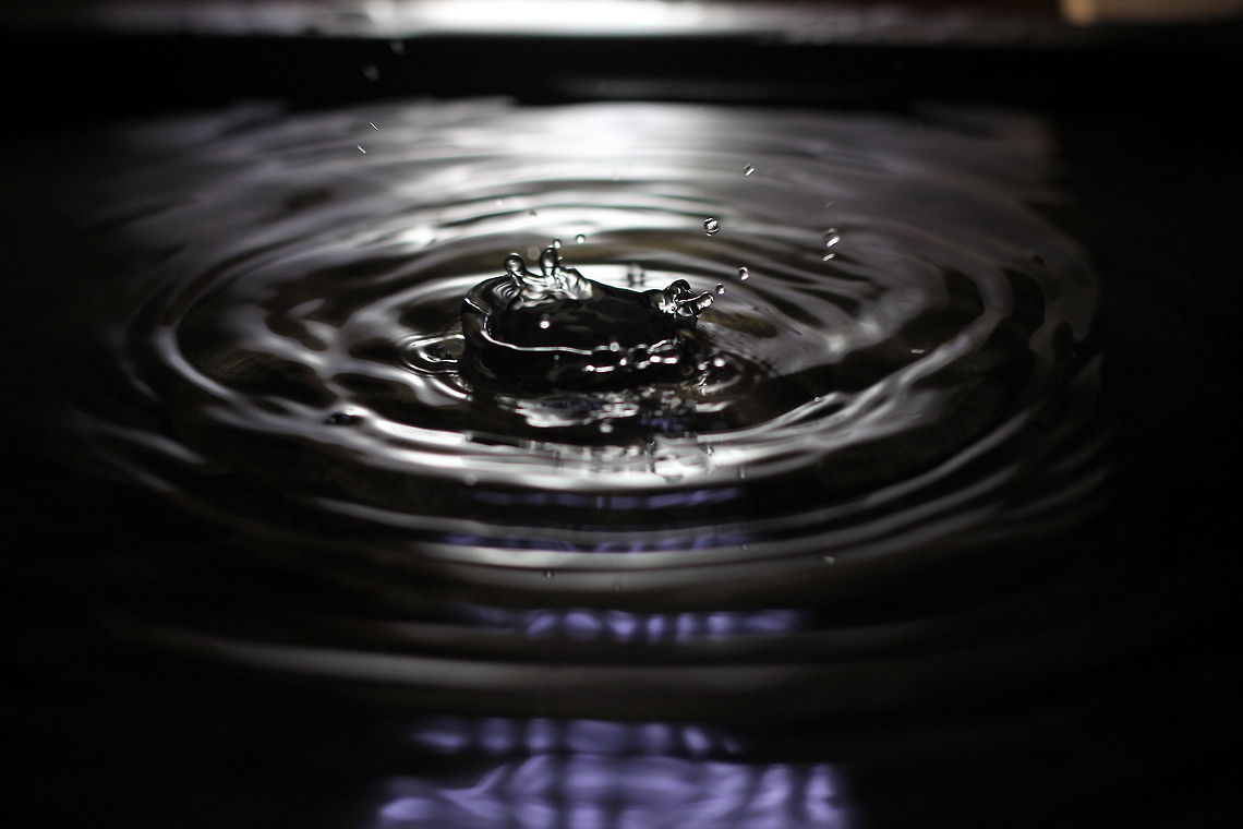 My first h2o shot, the essence of life Where would we be, our planet be, without this link so very essential?<br />
Did you know a newborn baby can consist, on an average, of 75% of water? As we get older it seems to evaporate a bit, though a moving body of water we still are. Amazing little element, h2o.  Geotagged,The Netherlands,drop,droplet,h2o,water