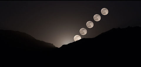 Moon series This image was a combined "stack" of 6 images combine images,moon,stack