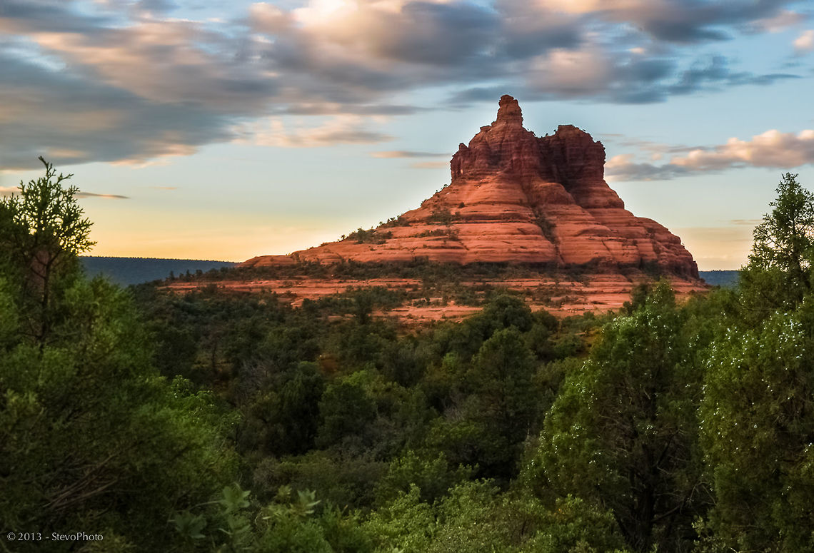 Sedona Cathedral Rock Sunrise shot of Cathedral Rock in Sedona Arizona cathedral rock,red rock,sunrise