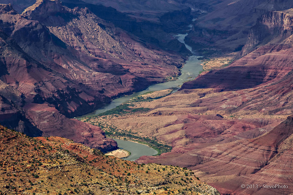 Deep Canyon #2 Another North Rim shot from approx. 10km arizona,canyon,colorado river,grand canyon