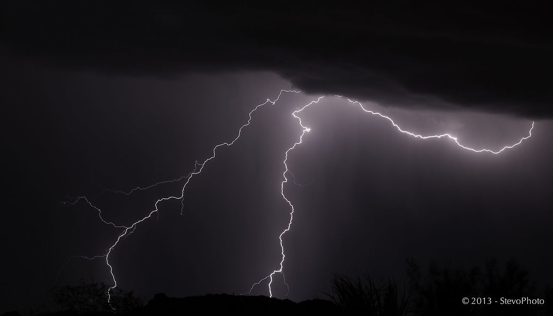 Arizona Desert Lightning Long Exposure. Shooting lightning in the desert skies during monsoon season. arizona,desert storm,lightning,monsoon,storms