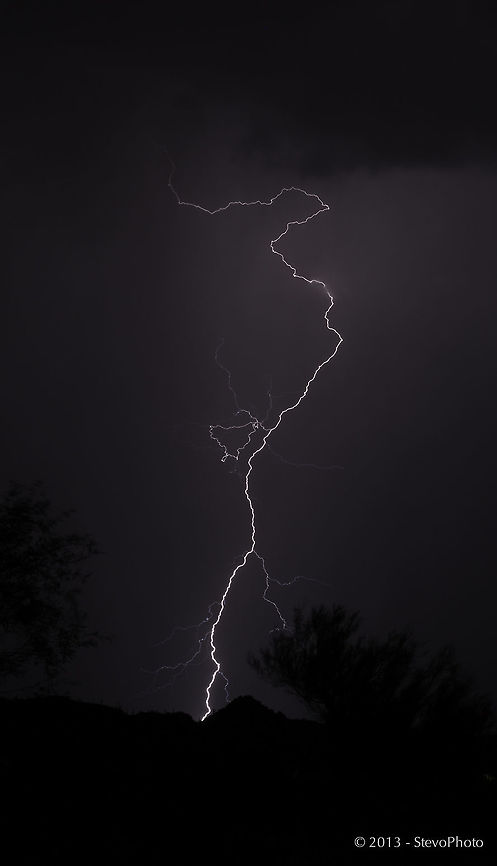 Arizona Desert Lightning Long Exposure. Shooting lightning in the desert skies during monsoon season. arizona,desert storms,lightning,monsoon,storms