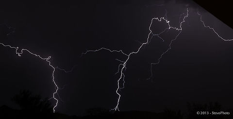 Lightning Strike Arizona Long Exposure. Shooting lightning in the desert skies during monsoon season. lightning,night shots,sky shots,storms