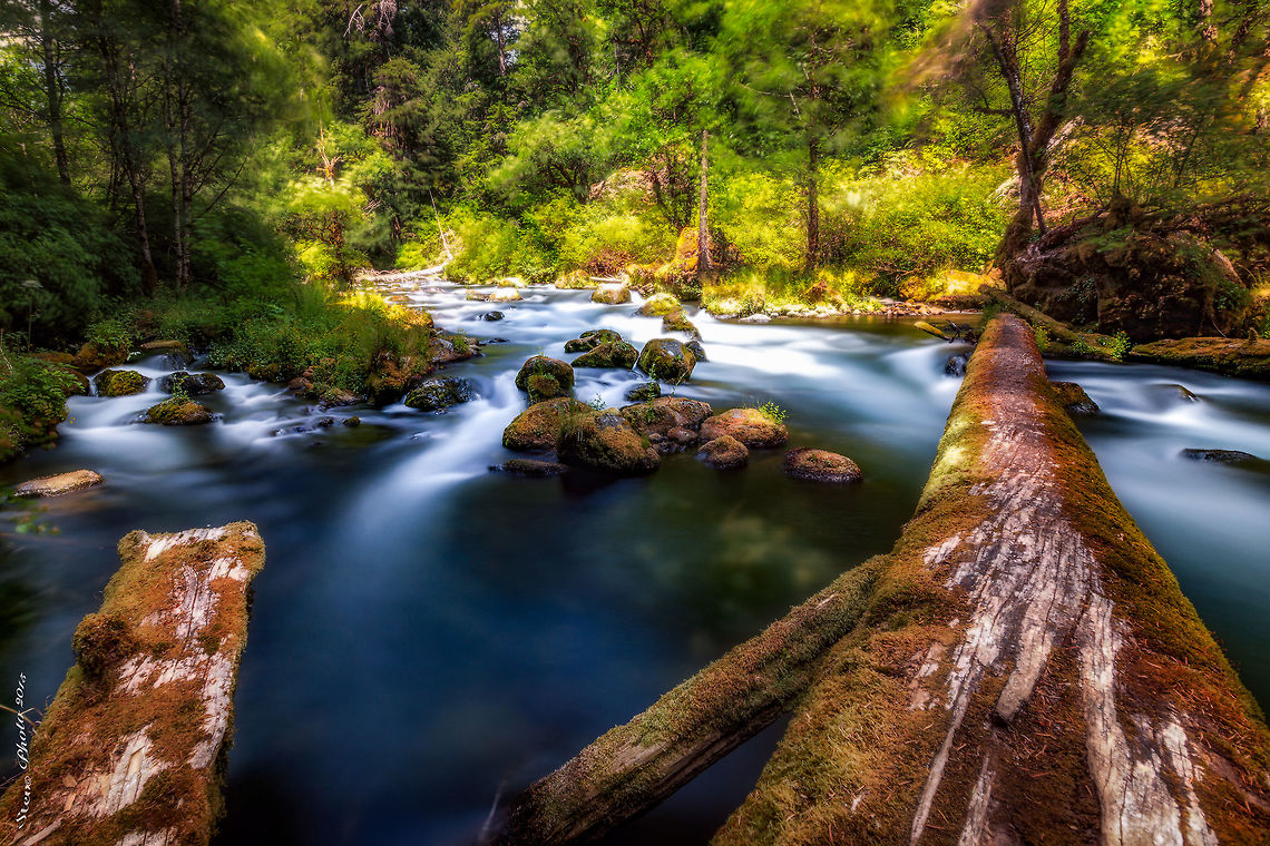 Beginning to see fall colors This is a river that flows from the Blue Pool image in my gallery. Just thought I would share as it is getting a lot of attention on other sites. Enjoy!! Geotagged,Summer,United States