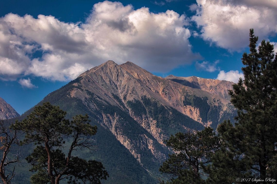 Mt Elbert, Colorado Mount Elbert is the highest summit of the Rocky Mountains of North America and the highest point in the U.S. state of Colorado and the entire Mississippi River drainage basin. The ultra-prominent 14,440-foot (4401.2 m) fourteener is the highest peak in the Sawatch Range and the second-highest summit in the contiguous United States after Mount Whitney. Mount Elbert is located in San Isabel National Forest Geotagged,Summer,United States