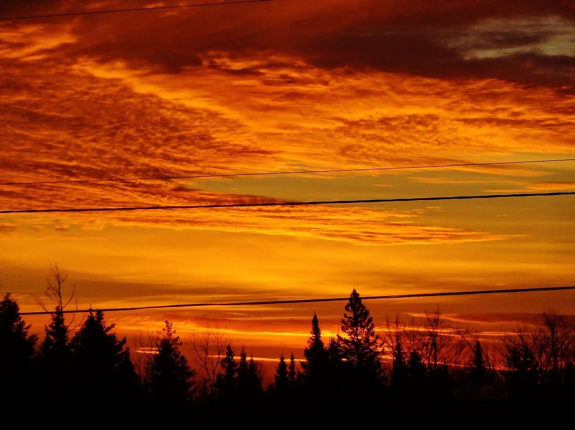 Sunrise  landscape,silhouette,sun,sunrise