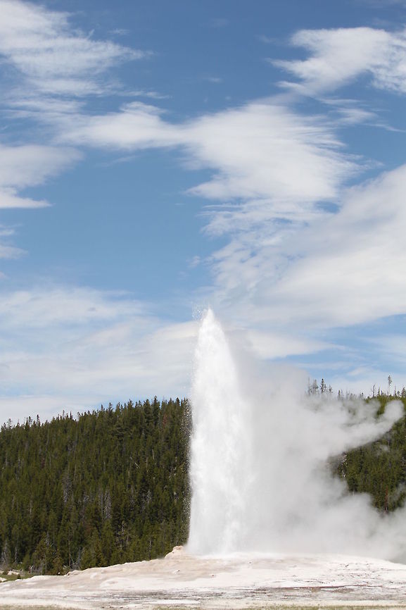 Old Faithful Took this when Old Faithful was almost at its highest point. Yellowstone National Park,old faithful