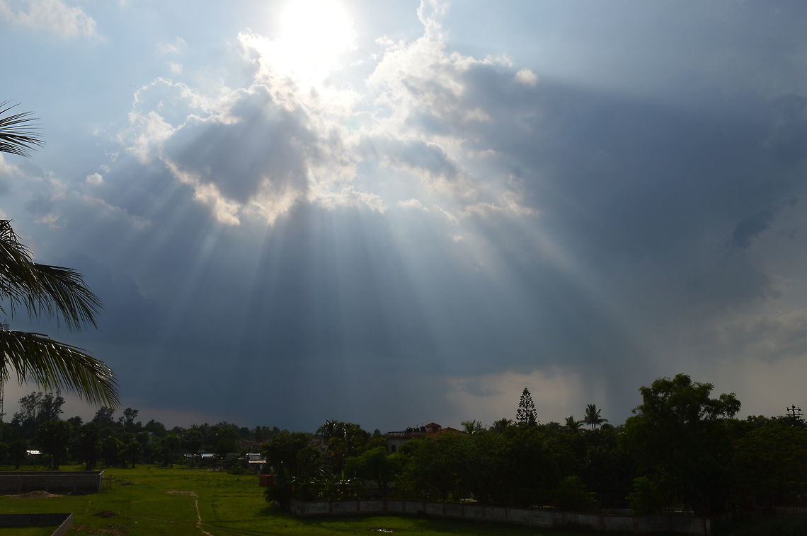 Heaven They are sun's rays taken by me on my d3200