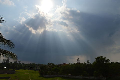 Heaven They are sun's rays taken by me on my d3200