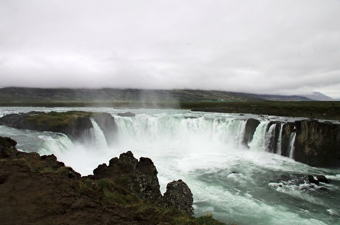 Godafoss Godafoss Waterfall Geotagged,Godafoss,Iceland,Spring,Waterfall