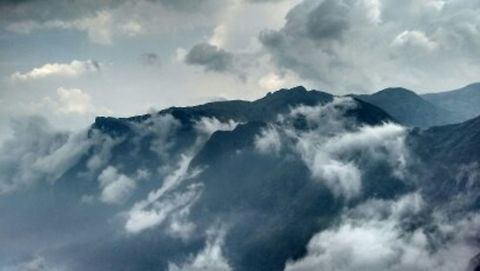 Blue hills NILGIRIS Mukurthi national park, Blue misty mountain. Blue hills,Mukurthi,The Nilgiris
