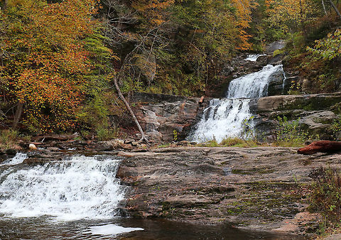 Kent Falls State Park A series of waterfalls on a mountain stream known as Falls Brook. Located in northern Kent, Connecticut.

 Connecticut,Fall,Geotagged,United States,kent falls,waterfall
