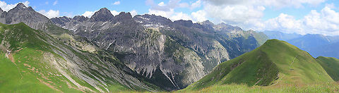 Lechtal alps Austria  Austria,Geotagged,Lechtal,Panorama