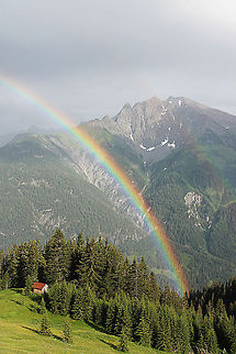 Rainbow (double if you look very well) For the complete rainbow: http://www.jungledragon.com/image/5159/complete_rainbow.html Austria,Geotagged,Lechtal,Rainbows