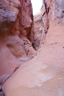 Llewellyn Gulch 2, Utah Slot Canyon leading to Lake Powell Llewellyn Gulch,Utah