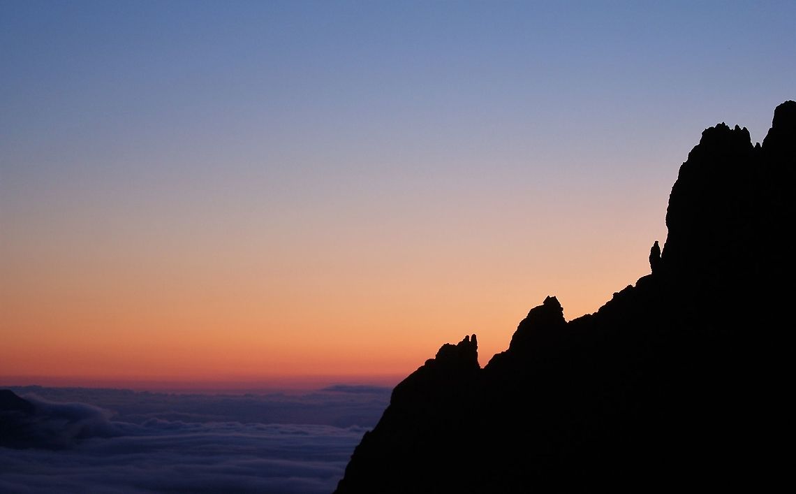 Picos de Europa at sunrise Glorious limestone peaks. Cantabria,Picos de Europa,Spain