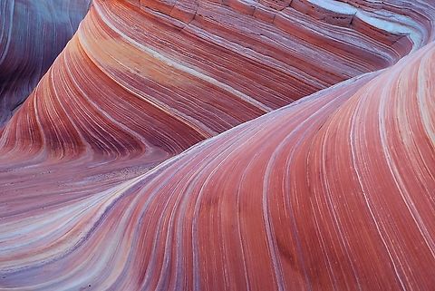 The Wave - before the sun reaches it Before the light changes the sandstone, just after sunrise.
https://www.thewave.info/ Arizona,Navajo Sandstone,North Coyote Buttes,The Wave