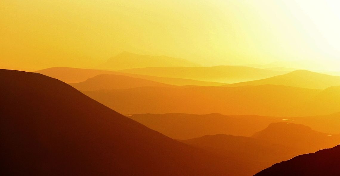 Sunrise over Ben Klibreck After spending the night on A&#039;Mhaighdean a wonderful reward with these planes just after the sun rose. Ben Klibreck,Scotland,Wester Ross