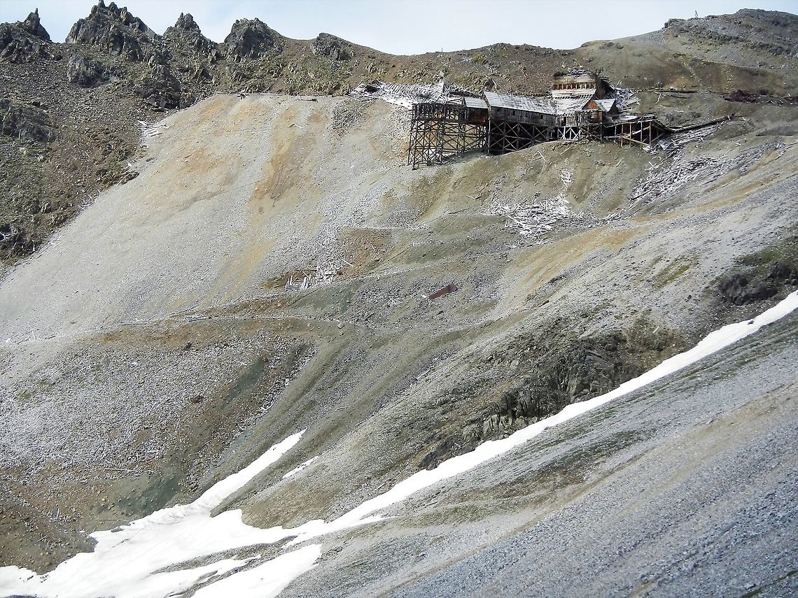 Bonanza Mine, Wrangell St Elias Almost there, on the hike to the mine 2012 Alaska,Wrangell St Elias National Park & Preserve