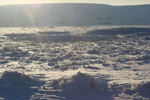 Ice and Snow Ice and snow field in the hills of Wales, U.K. Geotagged,United Kingdom
