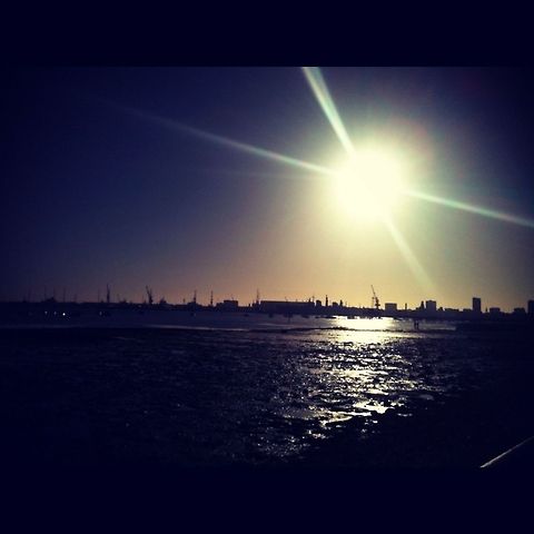 Portsmouth at Sunrise Sunrise in Portsmouth, beautiful Geotagged,United Kingdom,boats,rays,sea,sunrise