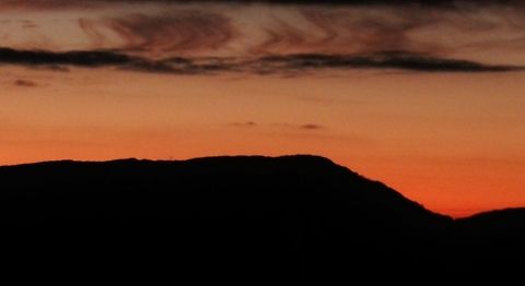 Blue Ridge Sunset  Geotagged,United States,mountains,sunset