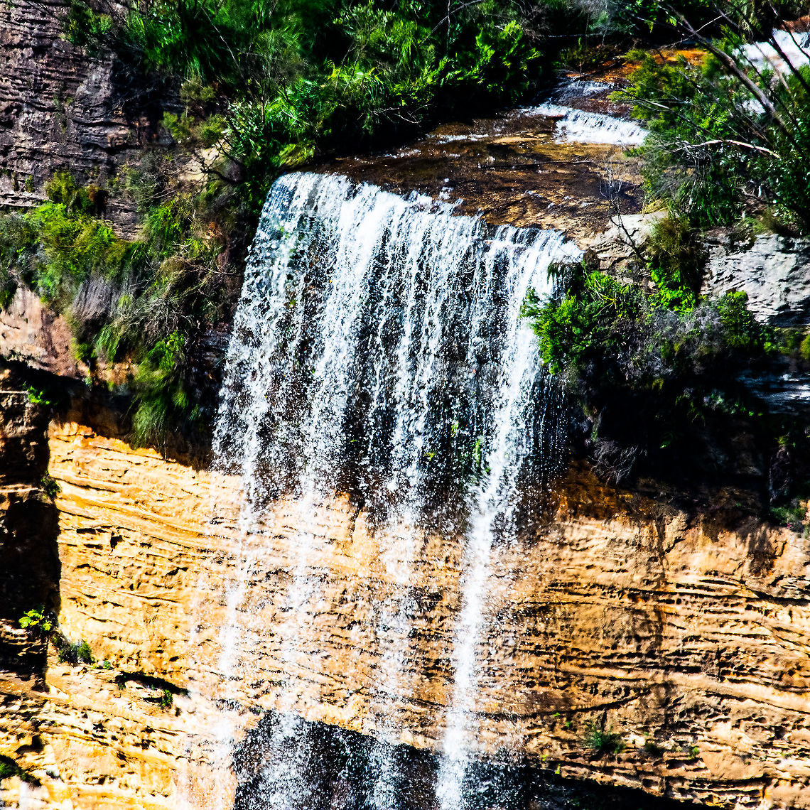 Head of Bridal Falls Govett's Leap Luckily we had lots of rain. Australia,Fall,Geotagged