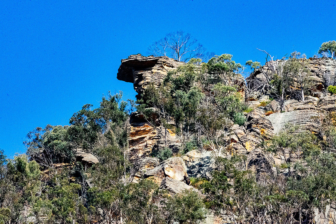 Ancient Ledge Lookout One can imagine this being a great lookout for First Peoples Australia,Fall,Geotagged