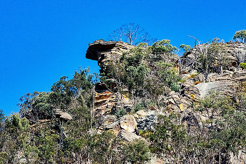 Ancient Ledge Lookout One can imagine this being a great lookout for First Peoples Australia,Fall,Geotagged