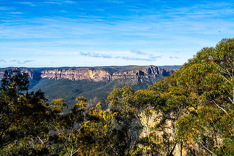 From Perry's Lookdown Blackheath A magnificent vista that can't be caught adequately by painting with light Australia,Fall,Geotagged