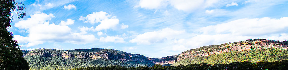 The Escarpment Megalong Valley NSW  Australia,Fall,Geotagged