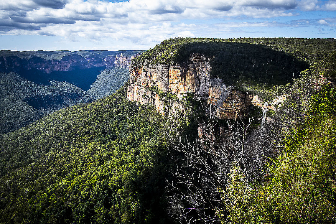 Govett's Leap Grose Valley NSW - Bridal Veil Falls  Australia,Fall,Geotagged