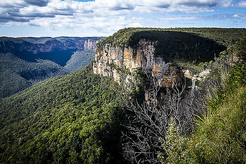 Govett's Leap Grose Valley NSW - Bridal Veil Falls  Australia,Fall,Geotagged