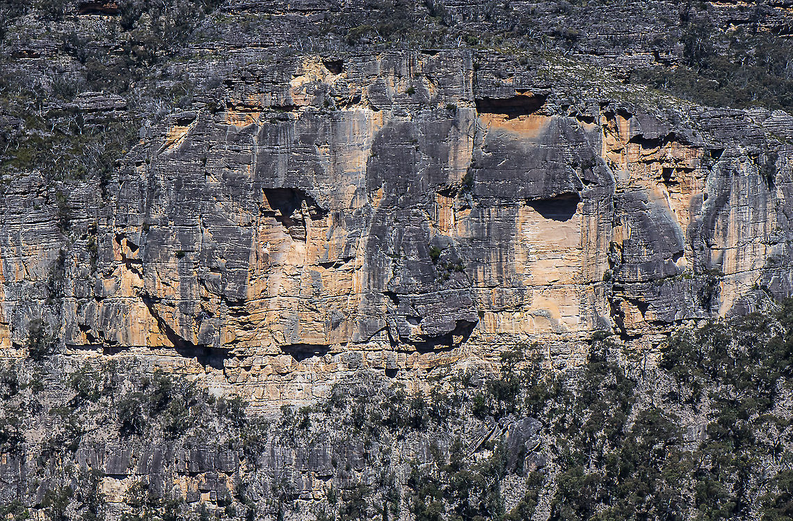 Rock Face - Grose Valley  Australia,Geotagged,Spring