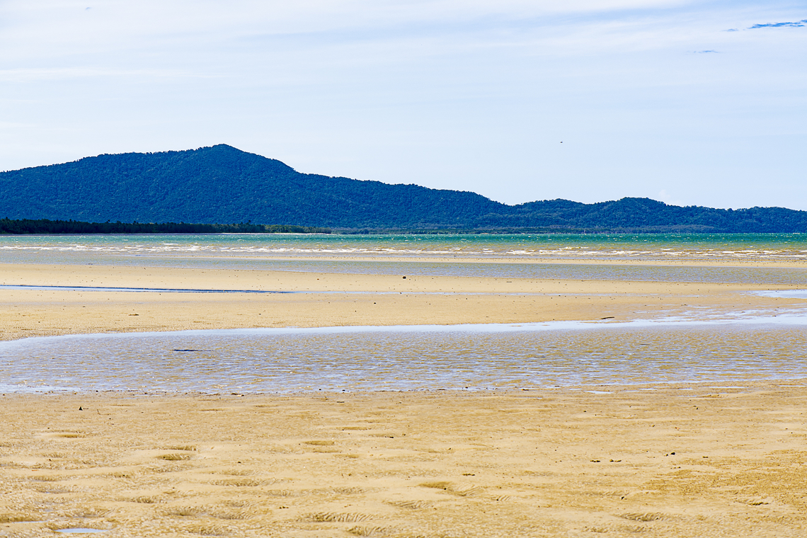 Cooya Beach , Coral Sea Nth Queensland Looks idyllic but irukandji jellyfish (from Nov to May) and saltwater crocodiles await. Swimming is only advisable in netted areas. There isn&#039;t one on this beach. Australia,Fall,Geotagged