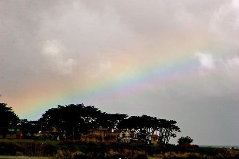 Rainbow in California  Rainbows